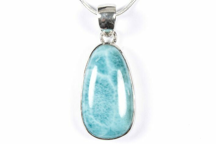 Stunning Larimar Pendant (Necklace) - Sterling Silver #352178